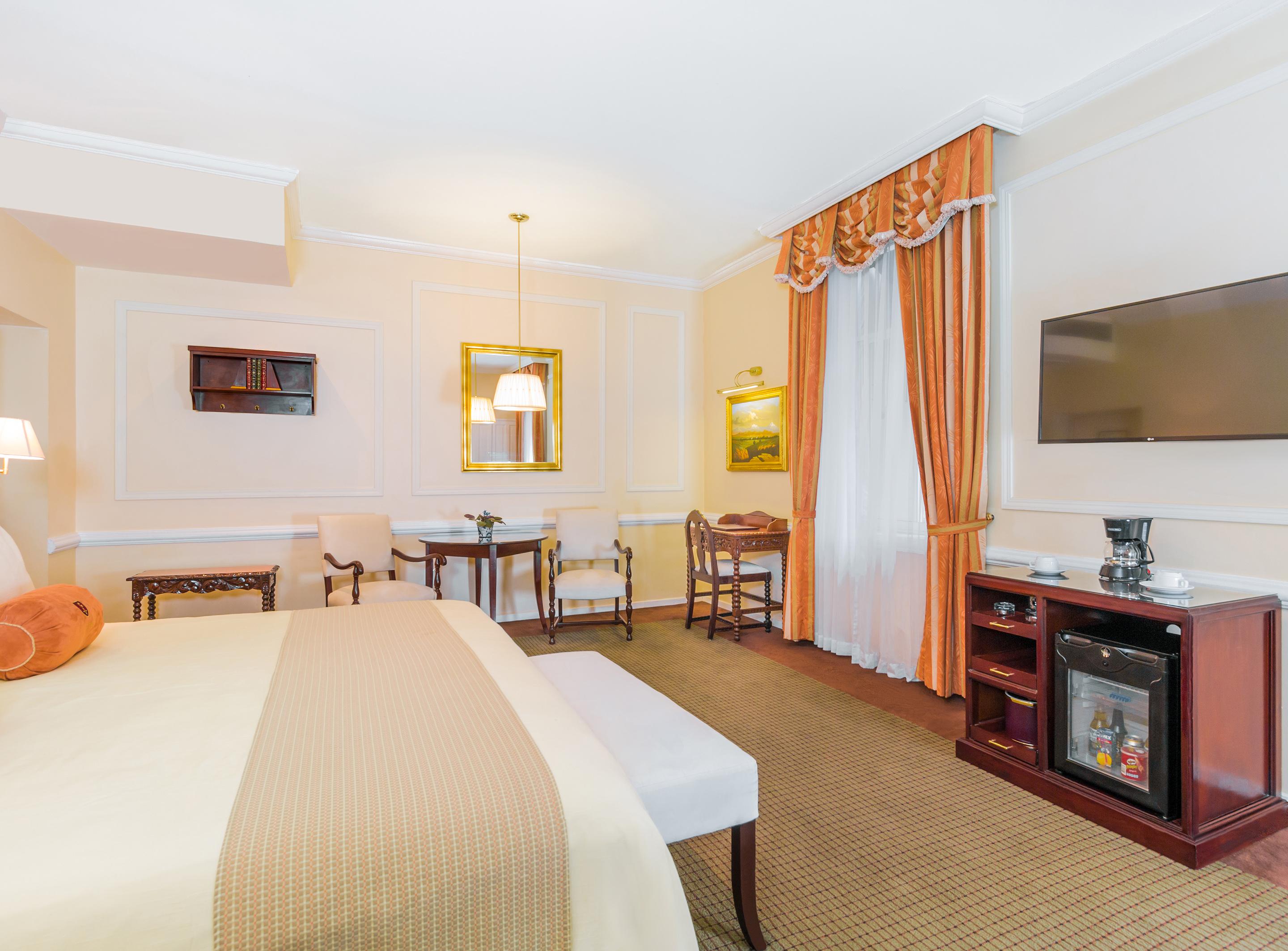 Hotel Geneve Cd De Mexico Bagian luar foto A room at the hotel