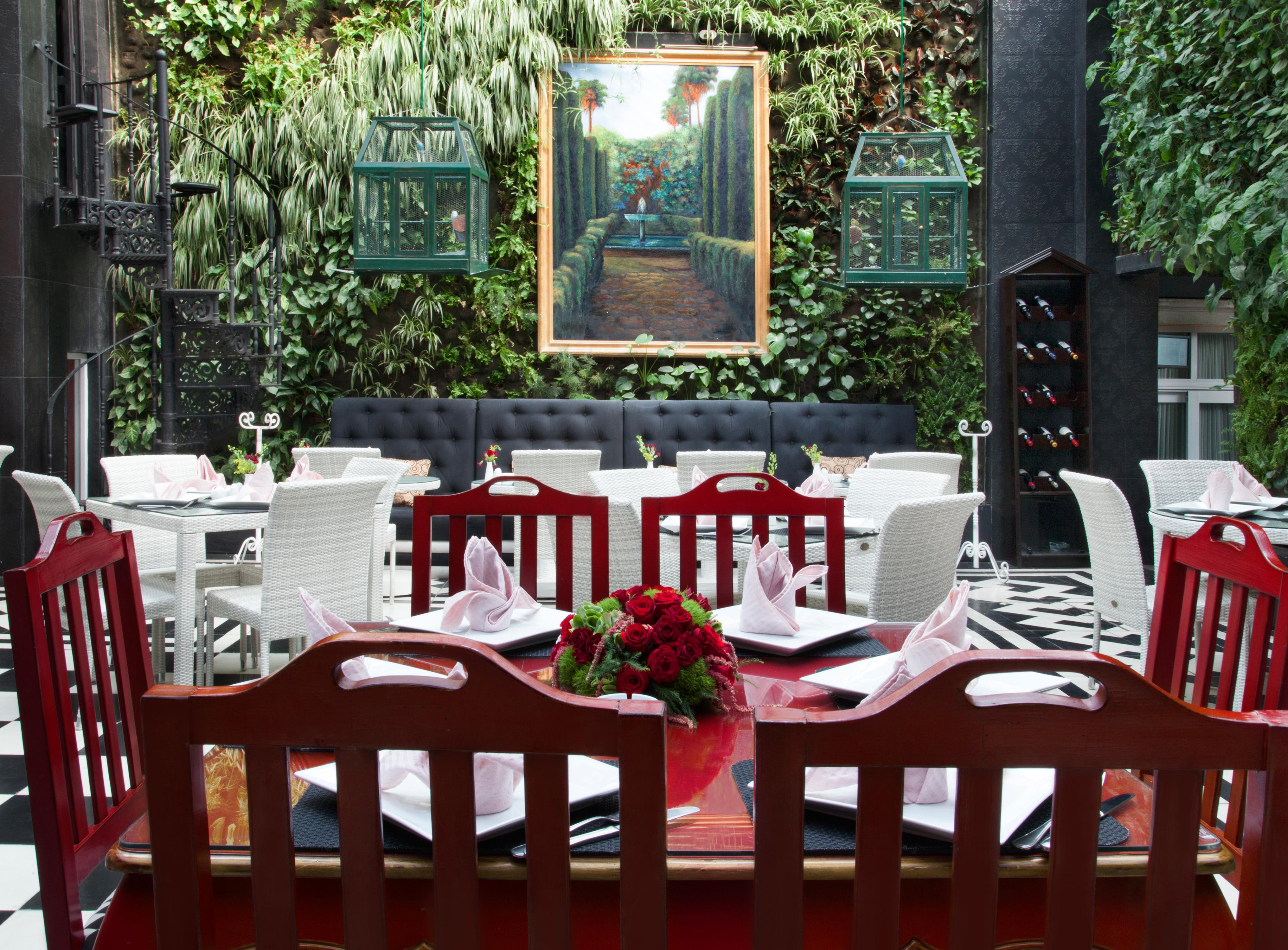 Hotel Geneve Cd De Mexico Bagian luar foto Restaurant